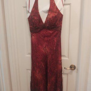 Gorgeous Cache Halter party dress Size 10